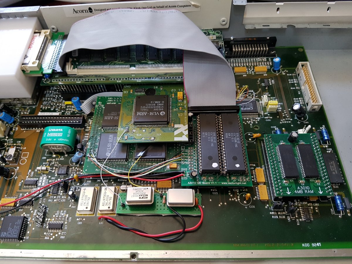 Adelaide ARM3 A3010 IDE Modiciation