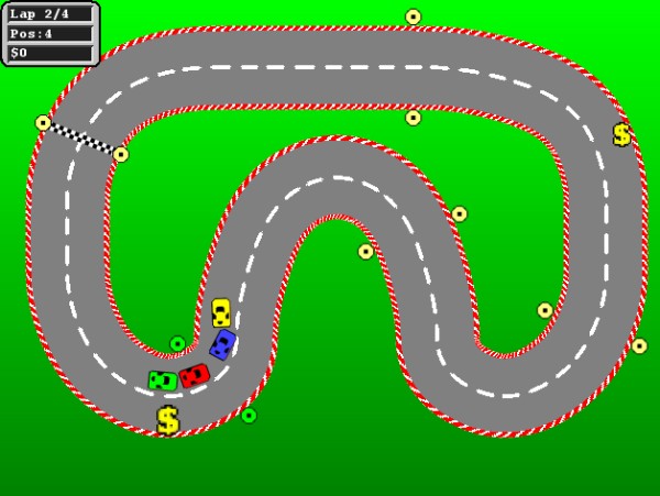 Vectorlight: DD's Racing - Free HTML5 Game